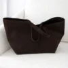 Torba zamszowa shopper bag