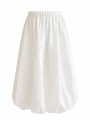 Balonowa spódnica z elastyczną talią