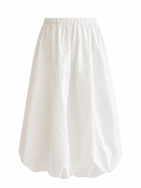 Balonowa spódnica z elastyczną talią