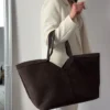 Torba zamszowa shopper bag