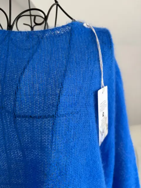 Miękki sweter z kid moheru