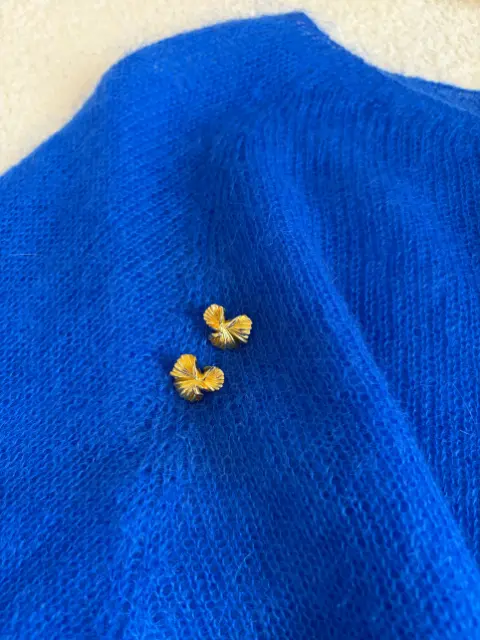 Miękki sweter z kid moheru