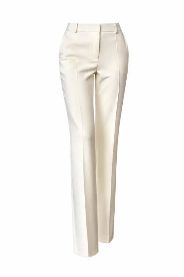 864f472b-2b3b-425b-a118-2aa4cf915e7a Kremowe spodnie o klasycznym kroju