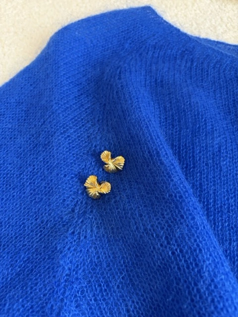 Miękki sweter z kid moheru