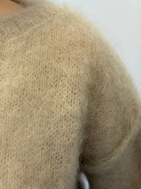 Lekki sweter z moheru