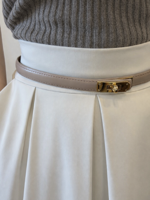 Klasyczna spódnica z elastyczną talią